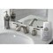 Kingston Brass KB8968SVL Widespread Bathroom Faucet with Pop-Up Drain, Brushed Nickel KB8968SVL - alternate 2